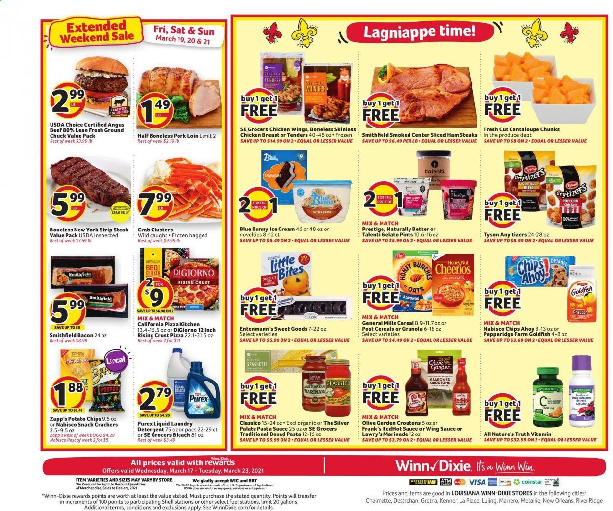 Winn Dixie (AL, FL, GA, LA, MS) Weekly Ad Flyer March 17 to March 23
