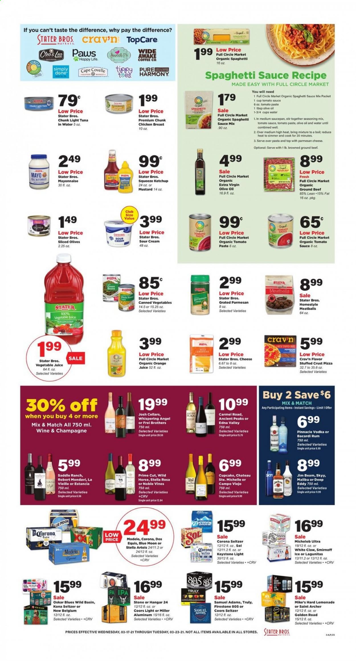 Stater Bros. Weekly Ad Flyer March 17 to March 23