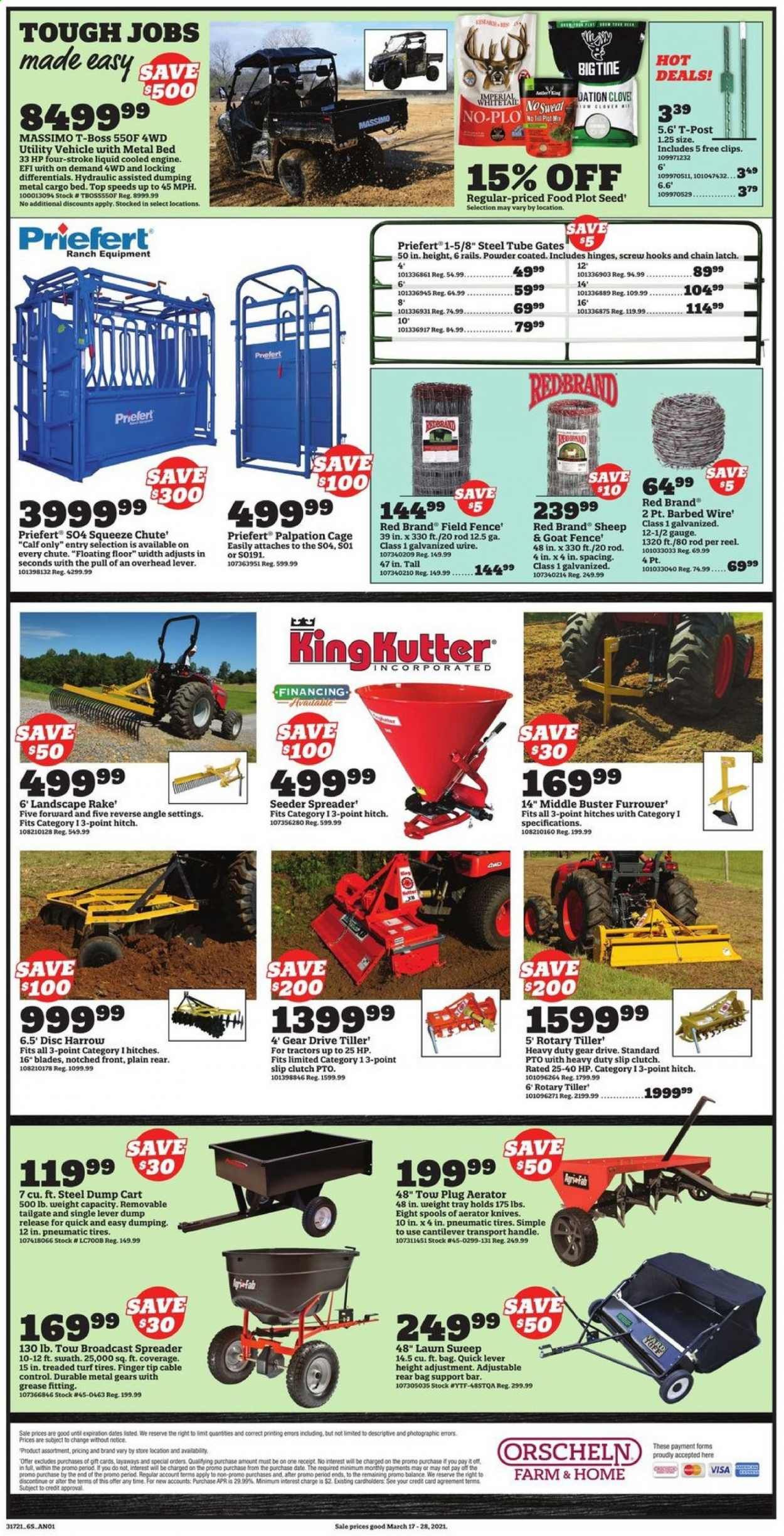 Orscheln Farm and Home Weekly Ad Flyer March 17 to March 28