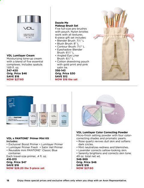 Avon Weekly Ad Flyer March 16 to March 29
