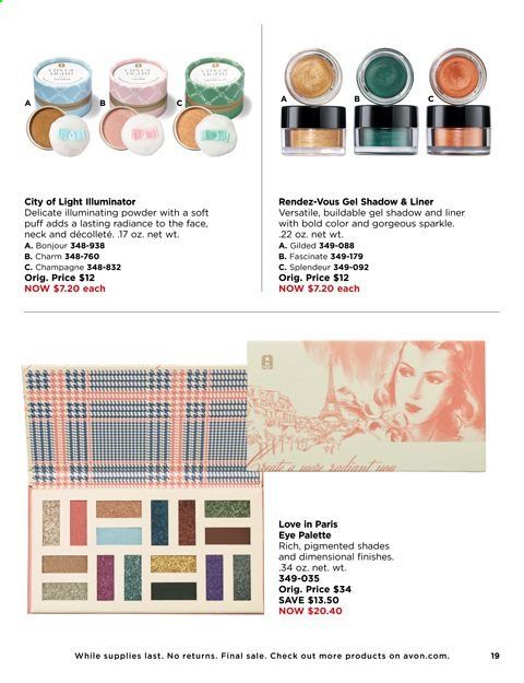 Avon Weekly Ad Flyer March 16 to March 29