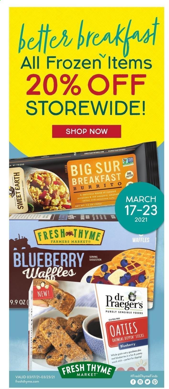 Fresh Thyme Weekly Ad Flyer March 17 to March 23