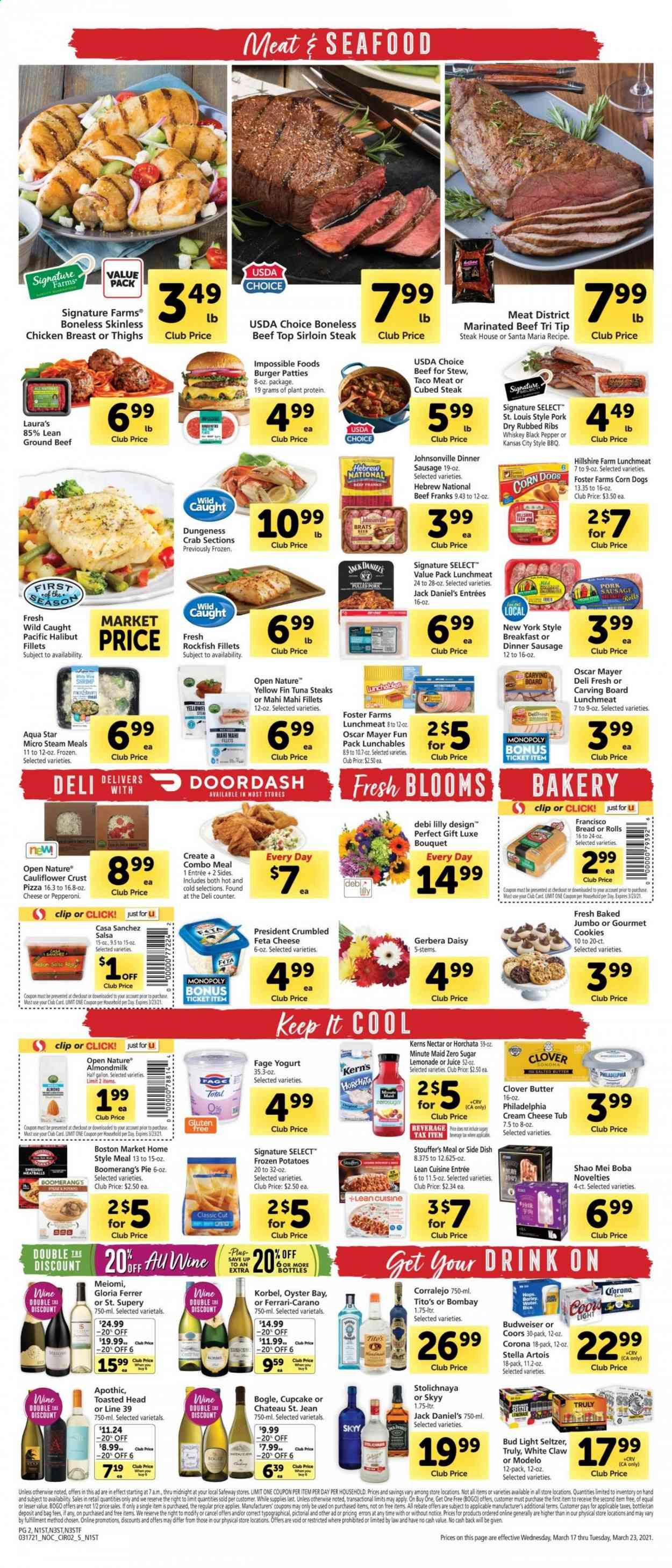 Safeway (AZ, CA, CO, HI, MD, NE, OR, VA, WA) Weekly Ad Flyer March 17 to March 23