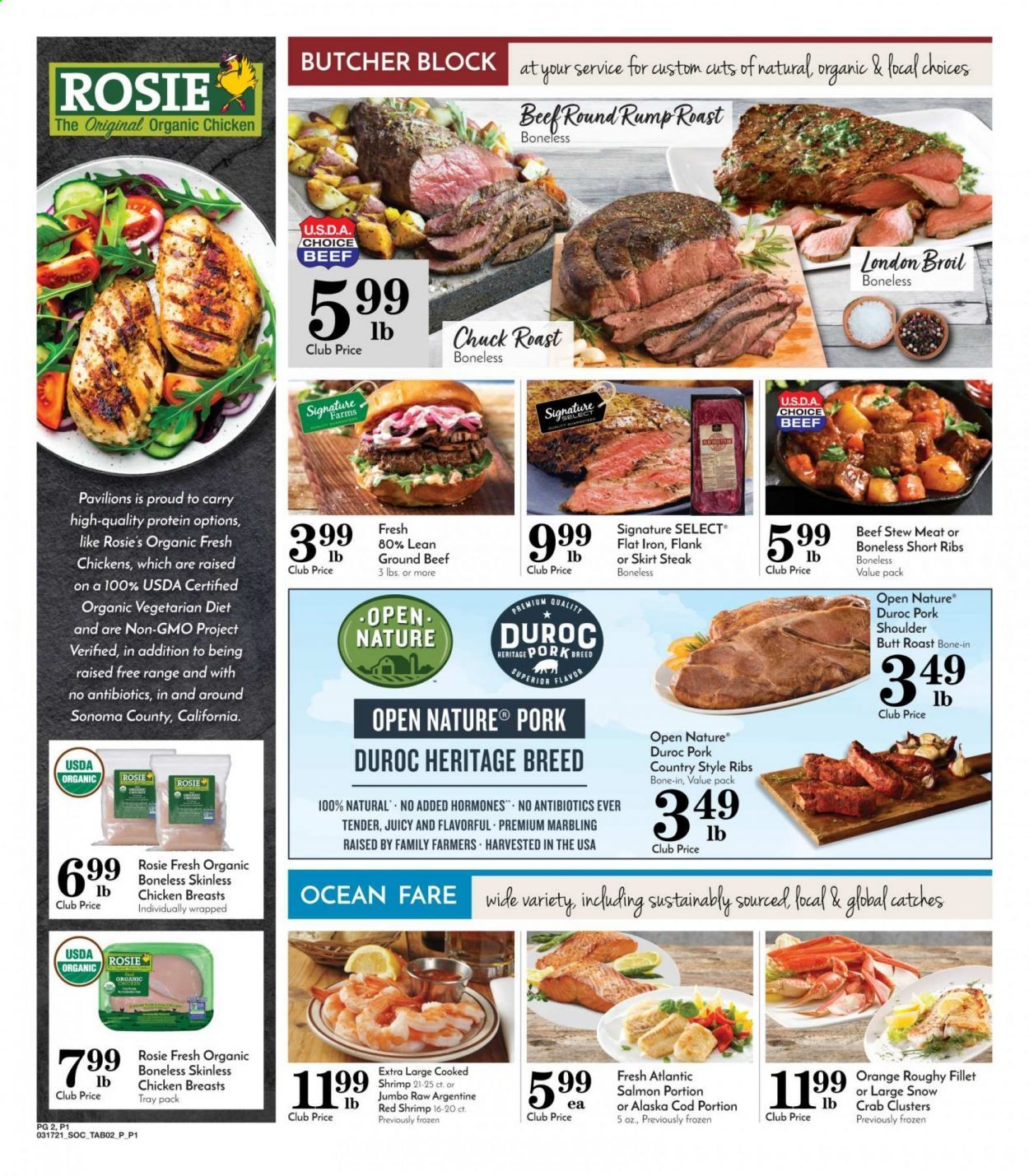 Pavilions (CA) Weekly Ad Flyer March 17 to March 23