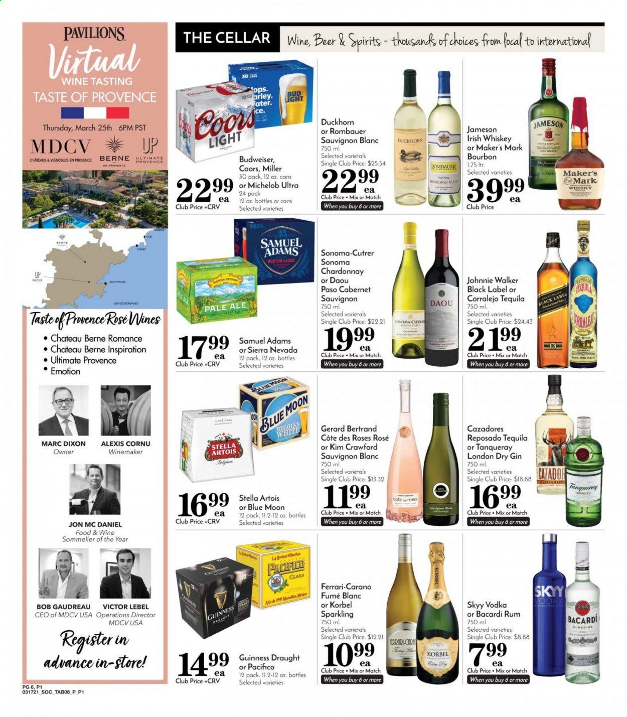 Pavilions (CA) Weekly Ad Flyer March 17 to March 23