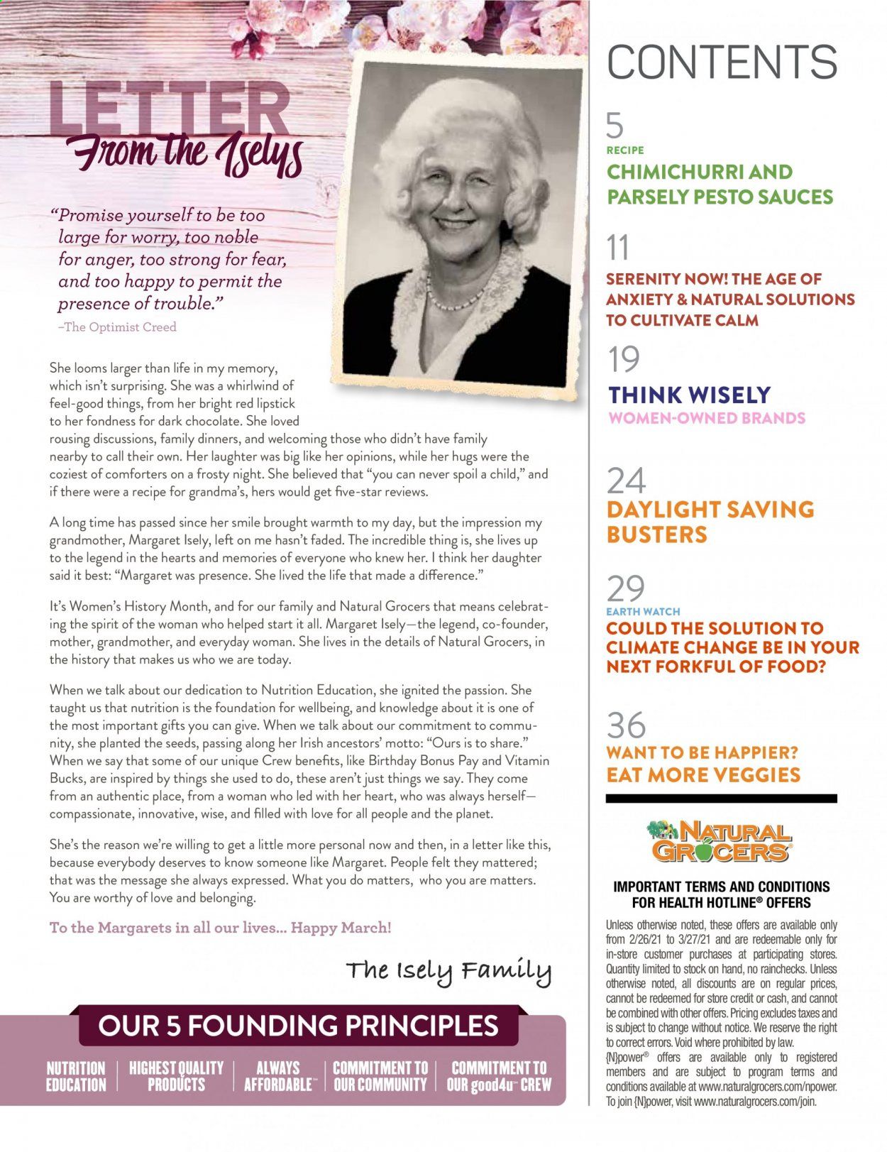 Natural Grocers Weekly Ad Flyer February 26 to March 27