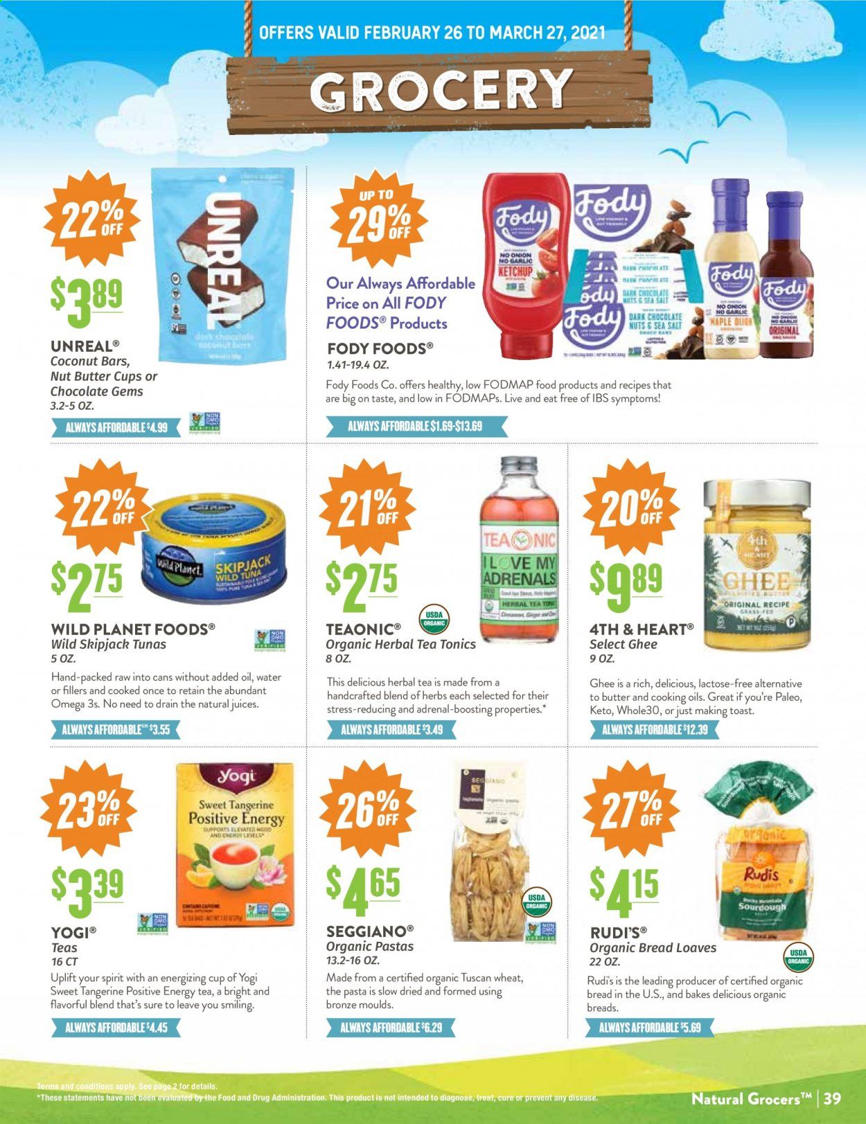 Natural Grocers Weekly Ad Flyer February 26 to March 27