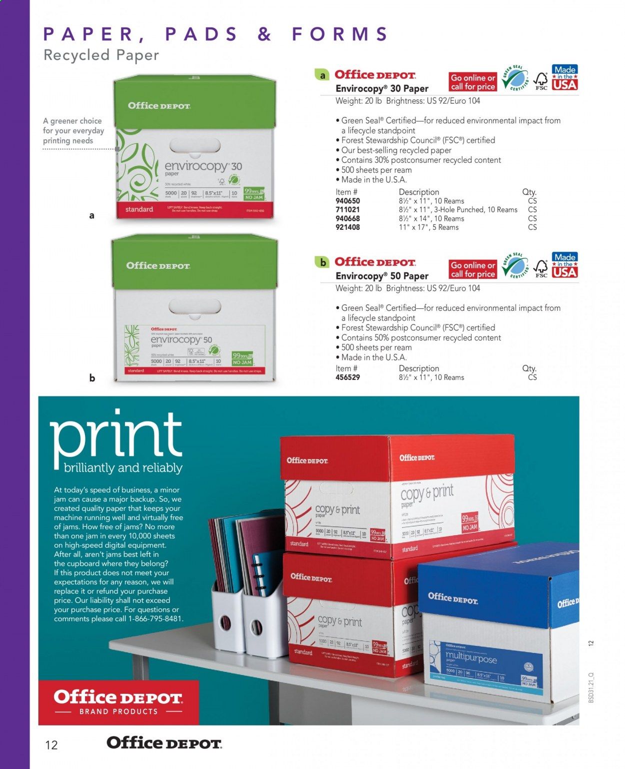 Office DEPOT Weekly Ad Flyer March 16 to March 23