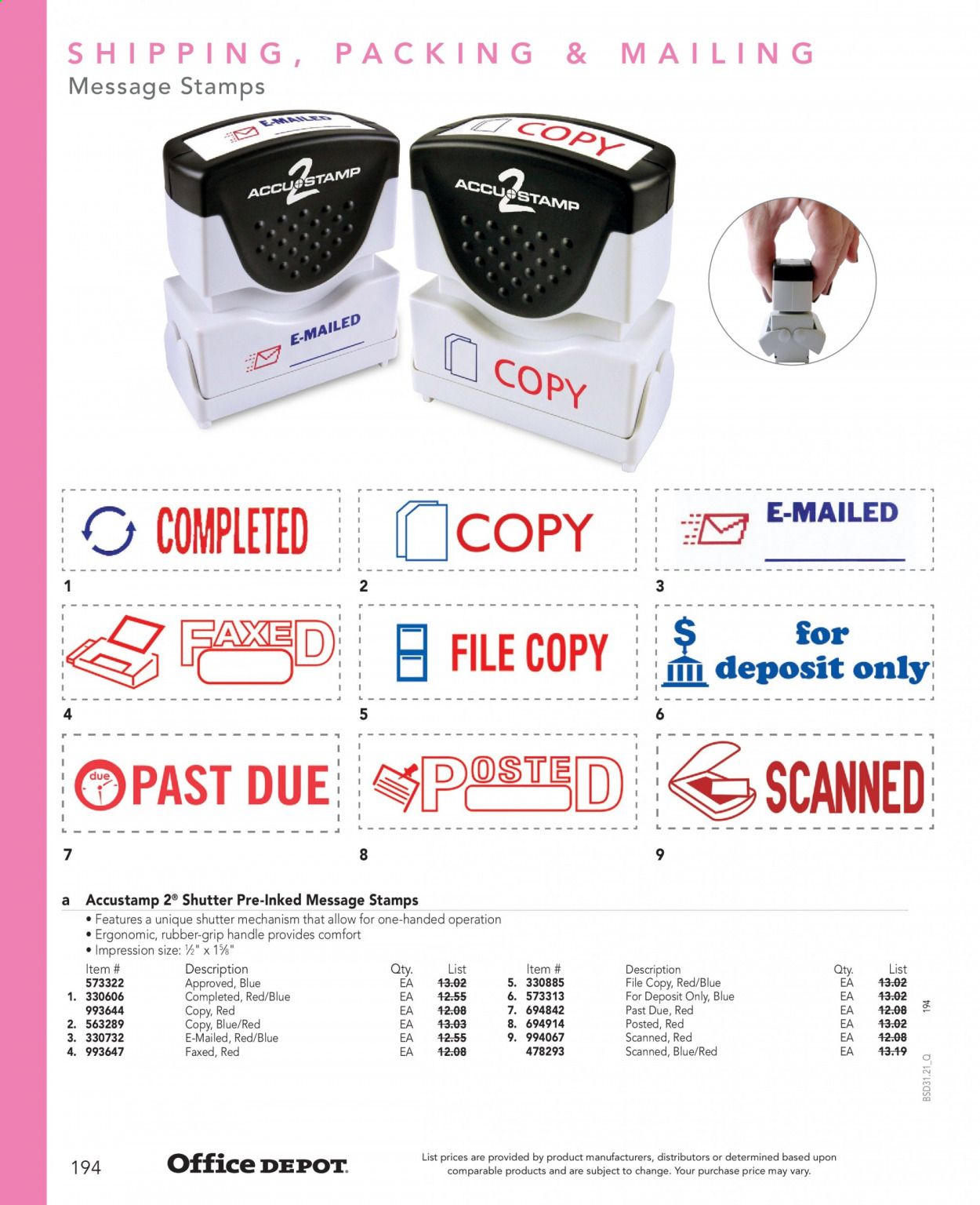 Office DEPOT Weekly Ad Flyer March 16 to March 23