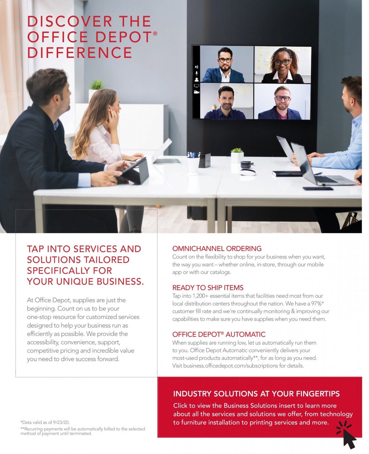 Office DEPOT Weekly Ad Flyer March 16 to March 23