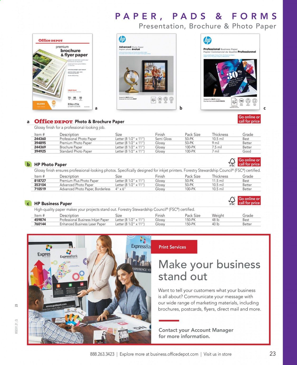 Office DEPOT Weekly Ad Flyer March 16 to March 23