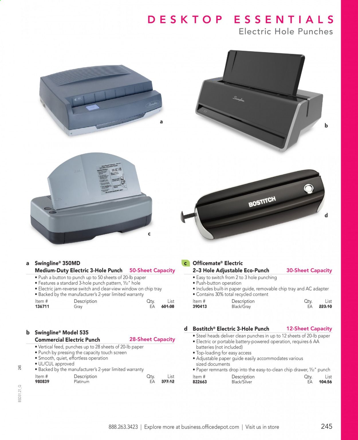 Office DEPOT Weekly Ad Flyer March 16 to March 23