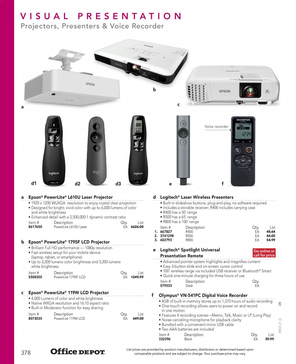Office DEPOT Weekly Ad Flyer March 16 to March 23