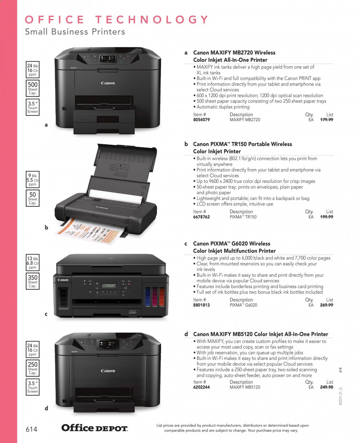 Office DEPOT Weekly Ad Flyer March 16 to March 23