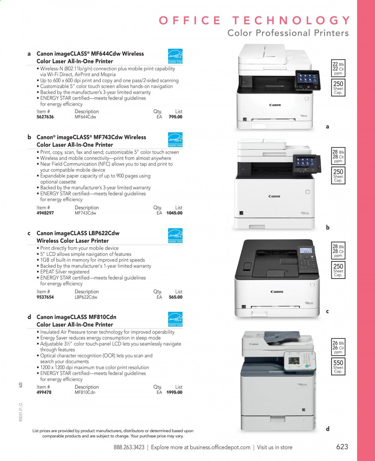 Office DEPOT Weekly Ad Flyer March 16 to March 23