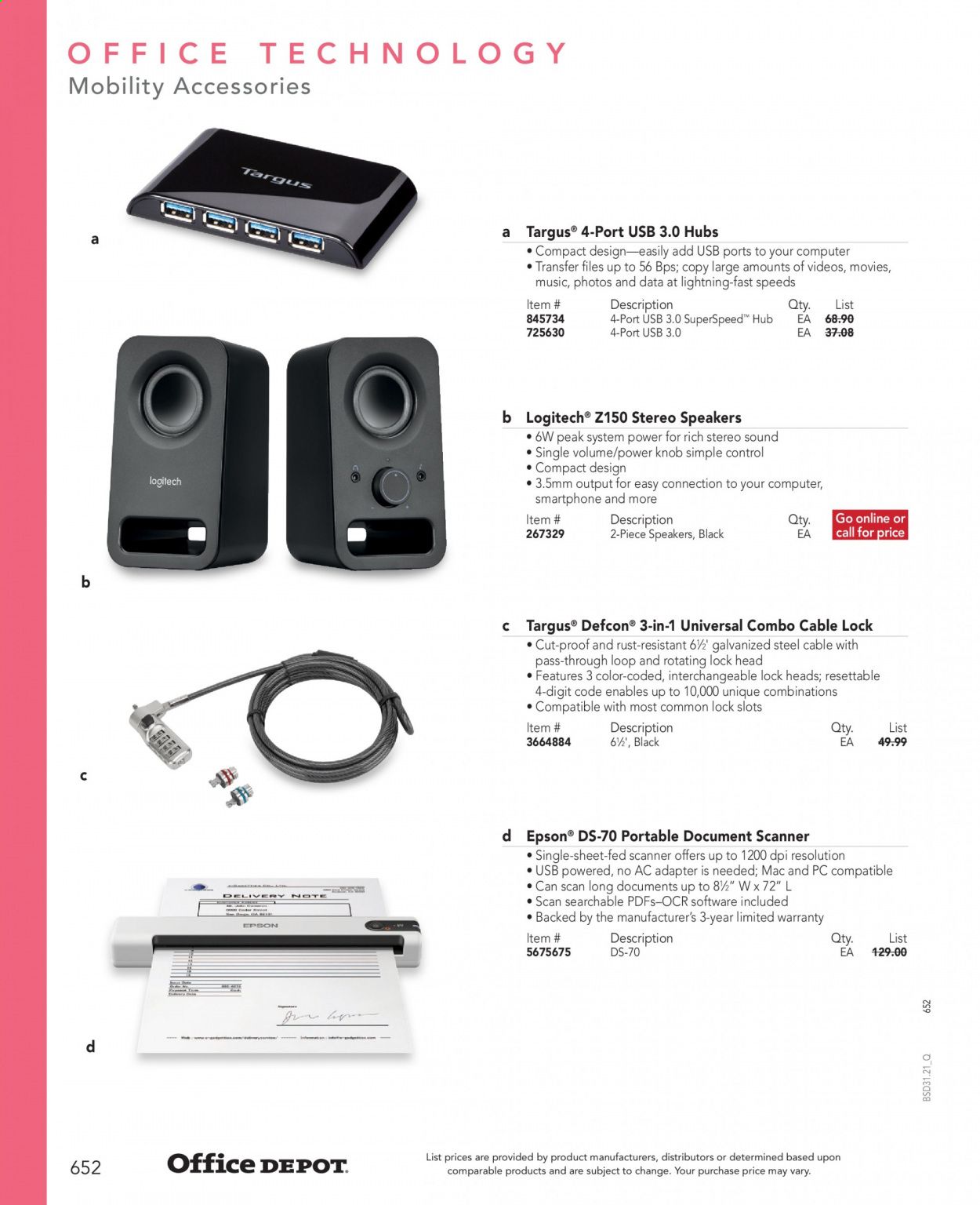 Office DEPOT Weekly Ad Flyer March 16 to March 23