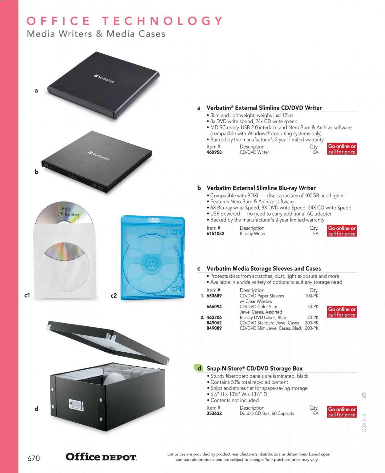 Office DEPOT Weekly Ad Flyer March 16 to March 23