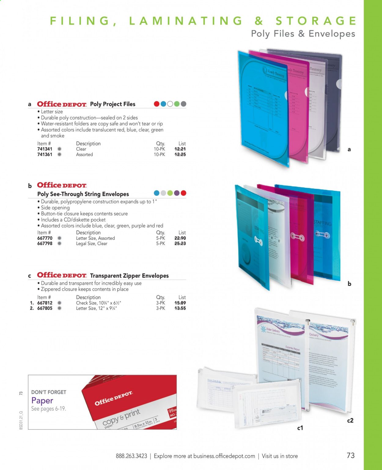 Office DEPOT Weekly Ad Flyer March 16 to March 23