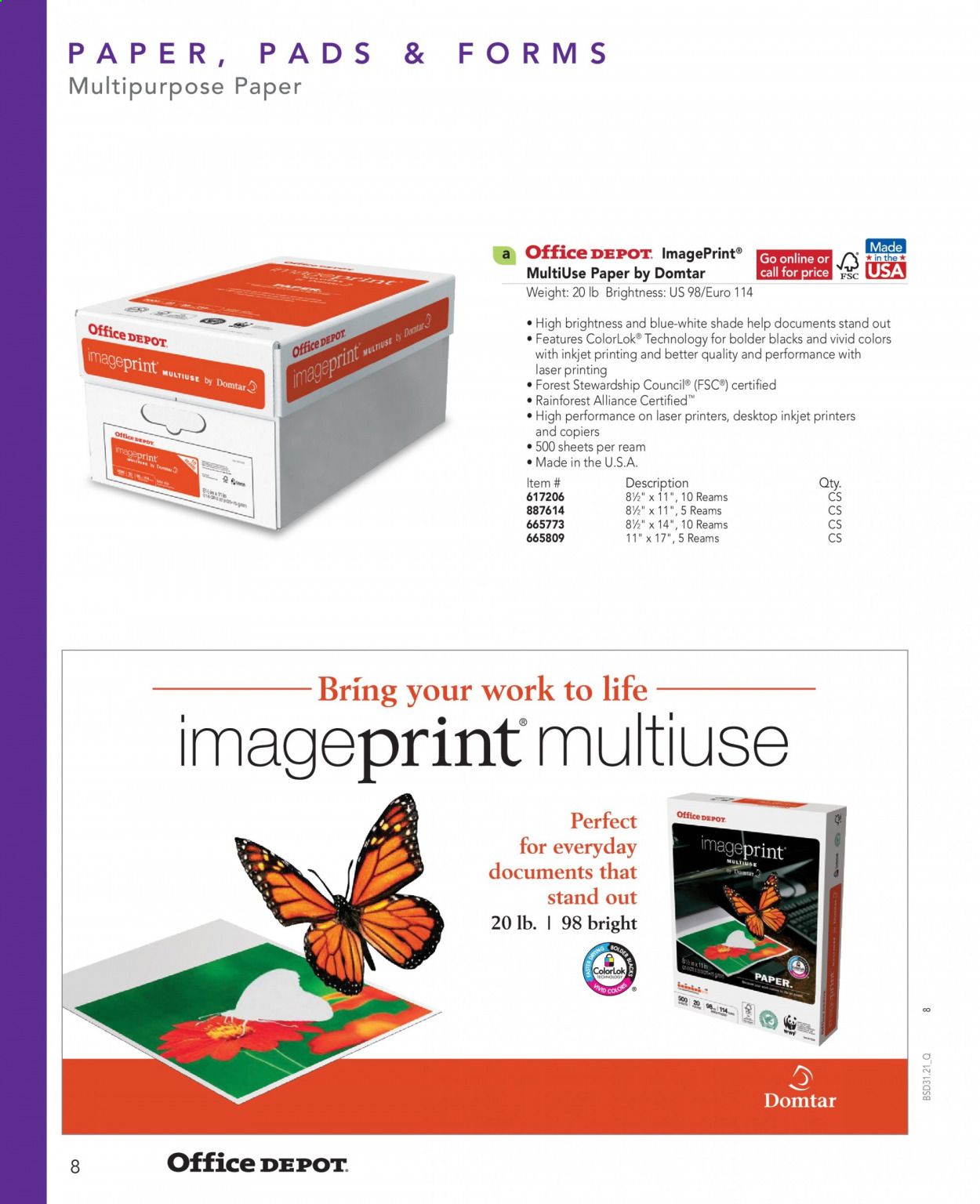 Office DEPOT Weekly Ad Flyer March 16 to March 23