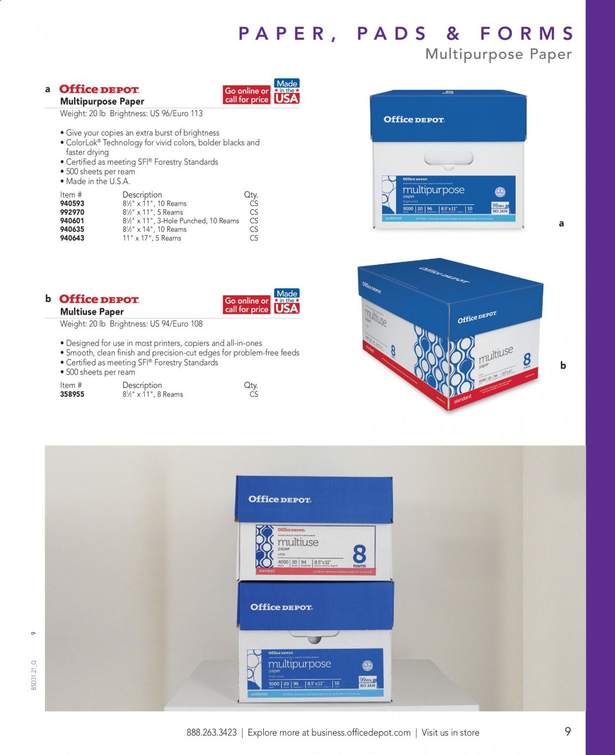 Office DEPOT Weekly Ad Flyer March 16 to March 23