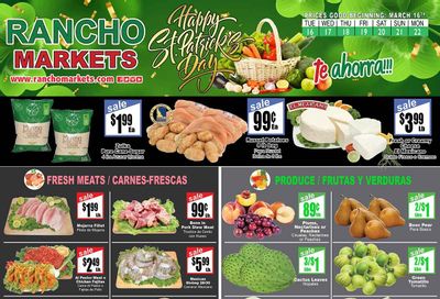 Rancho Markets Weekly Ad Flyer March 16 to March 22