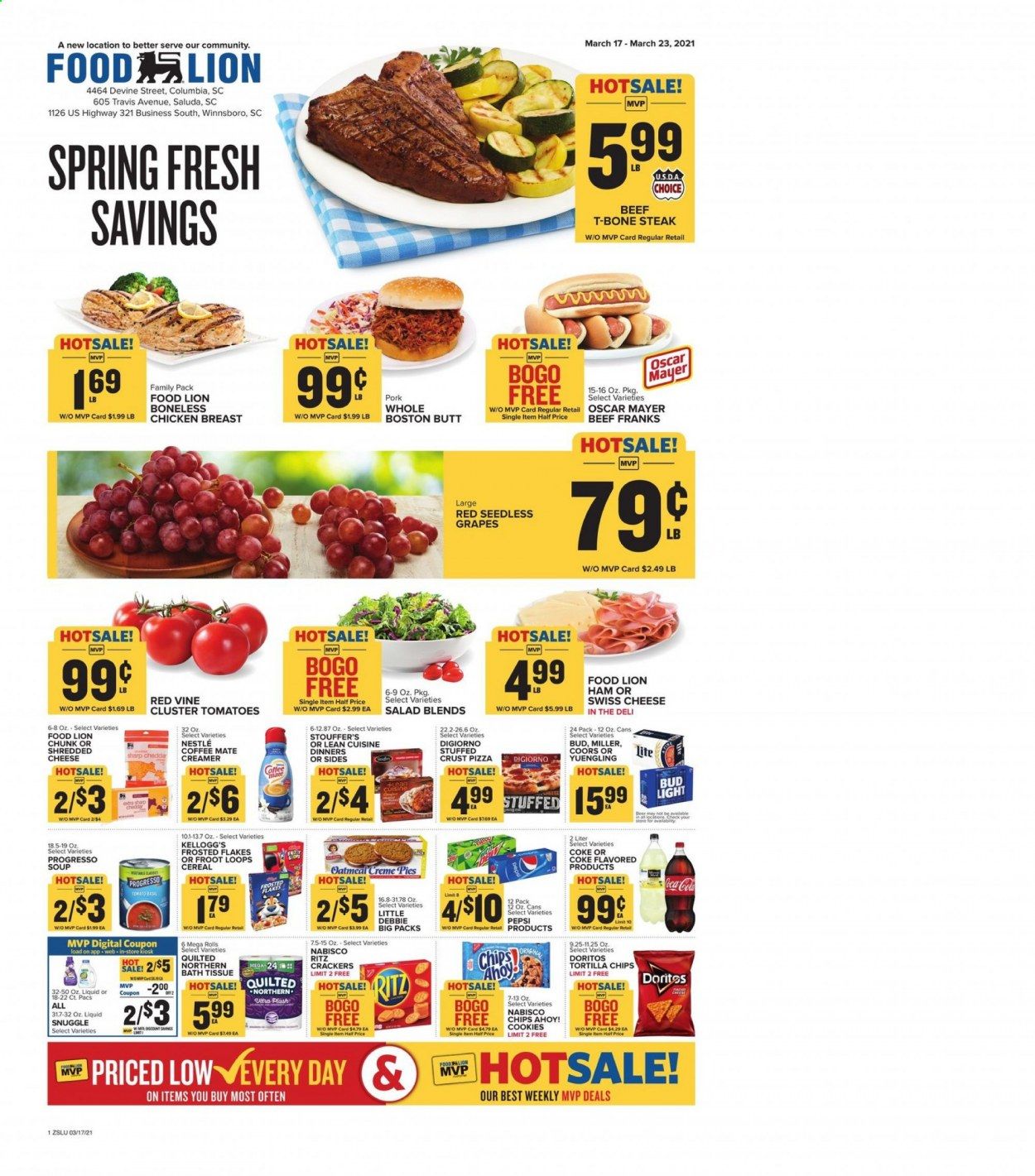 Food Lion (SC) Weekly Ad Flyer March 17 to March 23