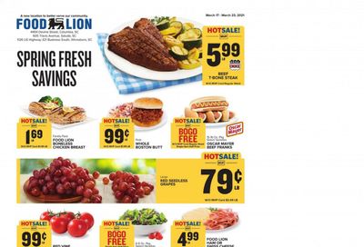 Food Lion (SC) Weekly Ad Flyer March 17 to March 23