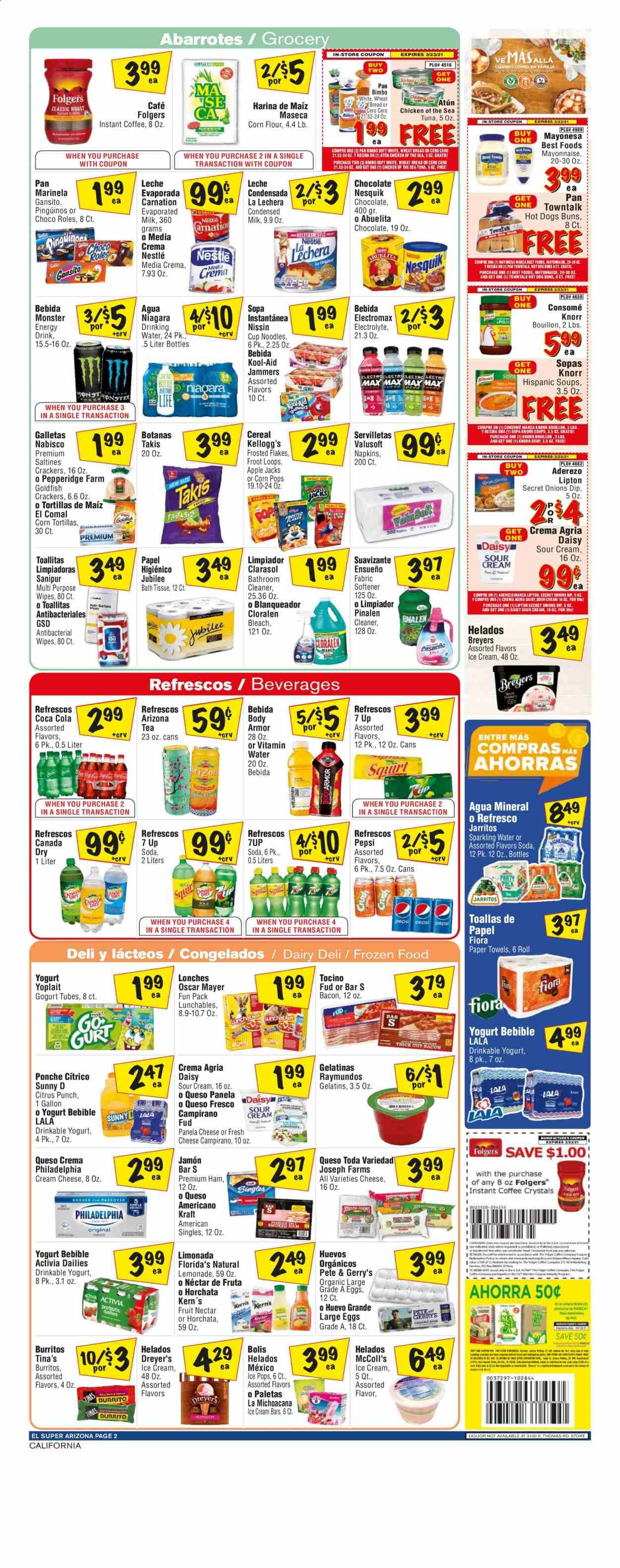 El Super (AZ, CA, NM, NV, TX) Weekly Ad Flyer March 17 to March 23