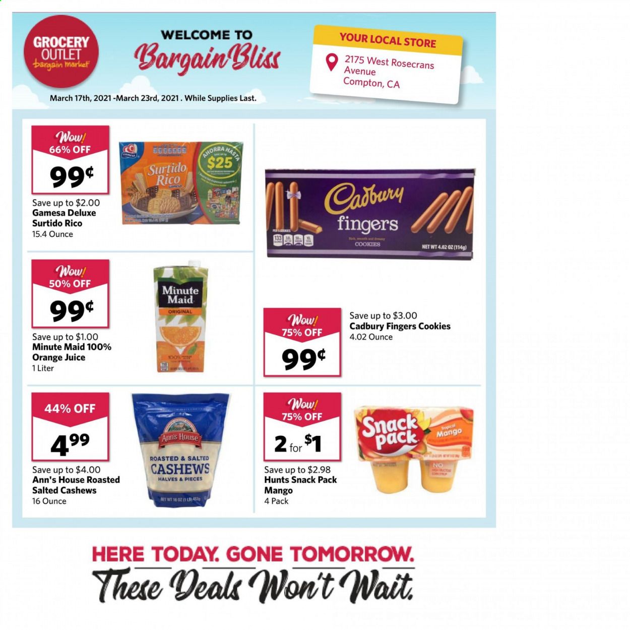 Grocery Outlet Weekly Ad Flyer March 17 to March 23