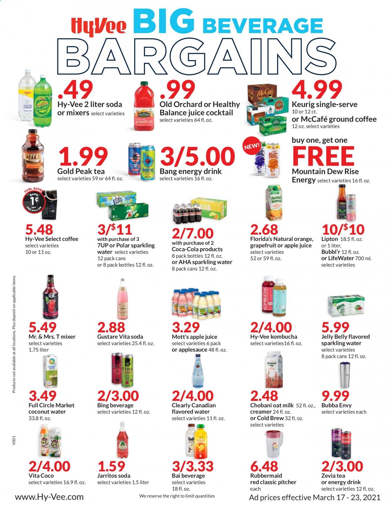 Hy-Vee (IA, IL, KS, MN, MO, NE, SD, WI) Weekly Ad Flyer March 17 to March 23