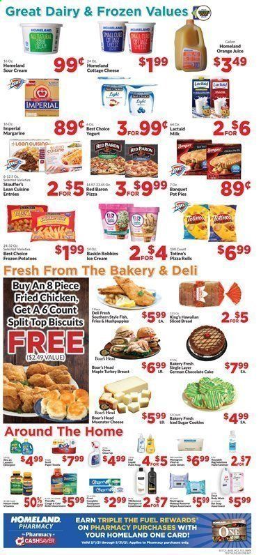 Homeland (OK, TX) Weekly Ad Flyer March 17 to March 23