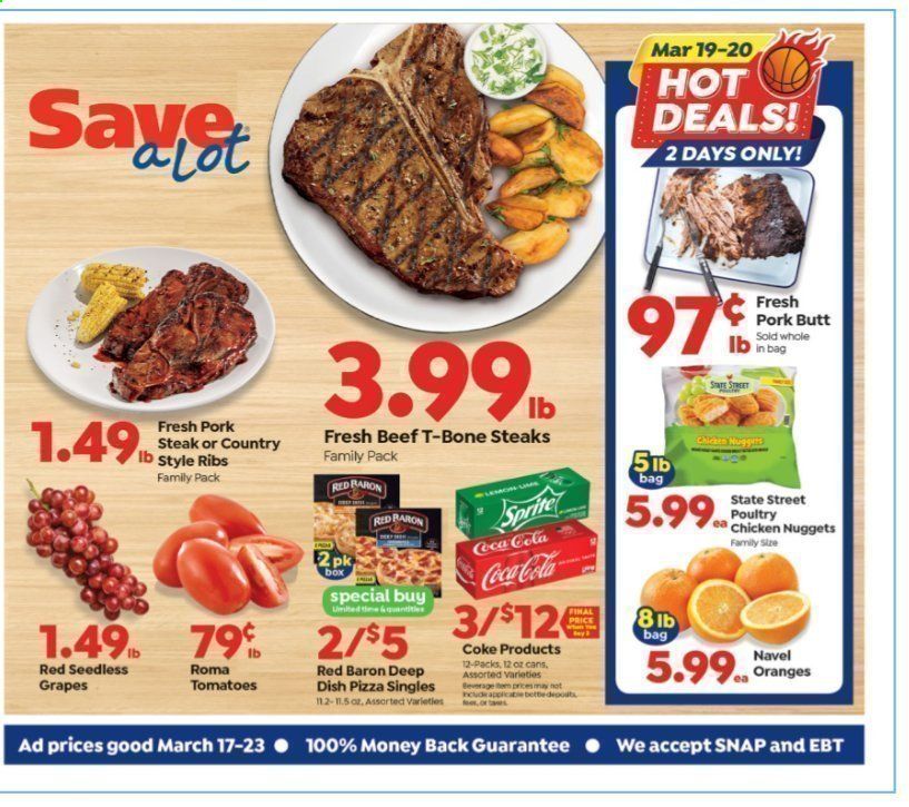 Save a Lot Weekly Ad Flyer March 17 to March 23