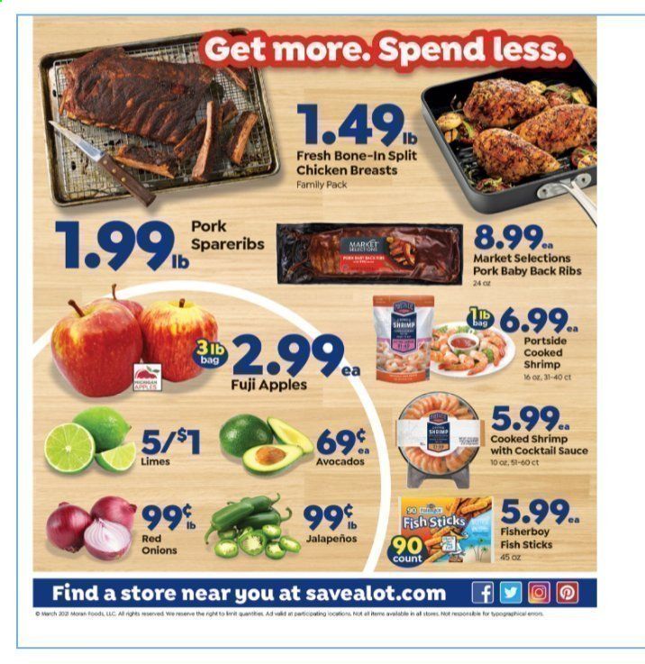 Save a Lot Weekly Ad Flyer March 17 to March 23