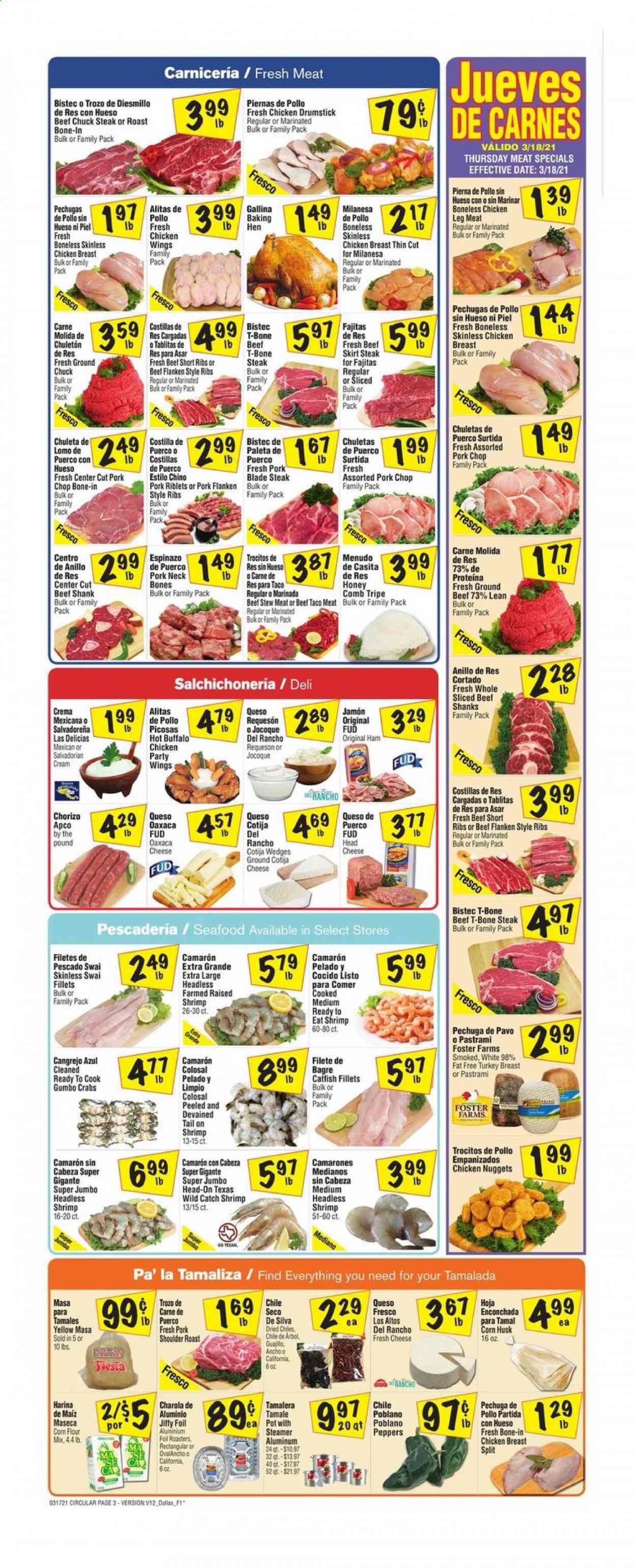 Fiesta Mart (TX) Weekly Ad Flyer March 17 to March 23