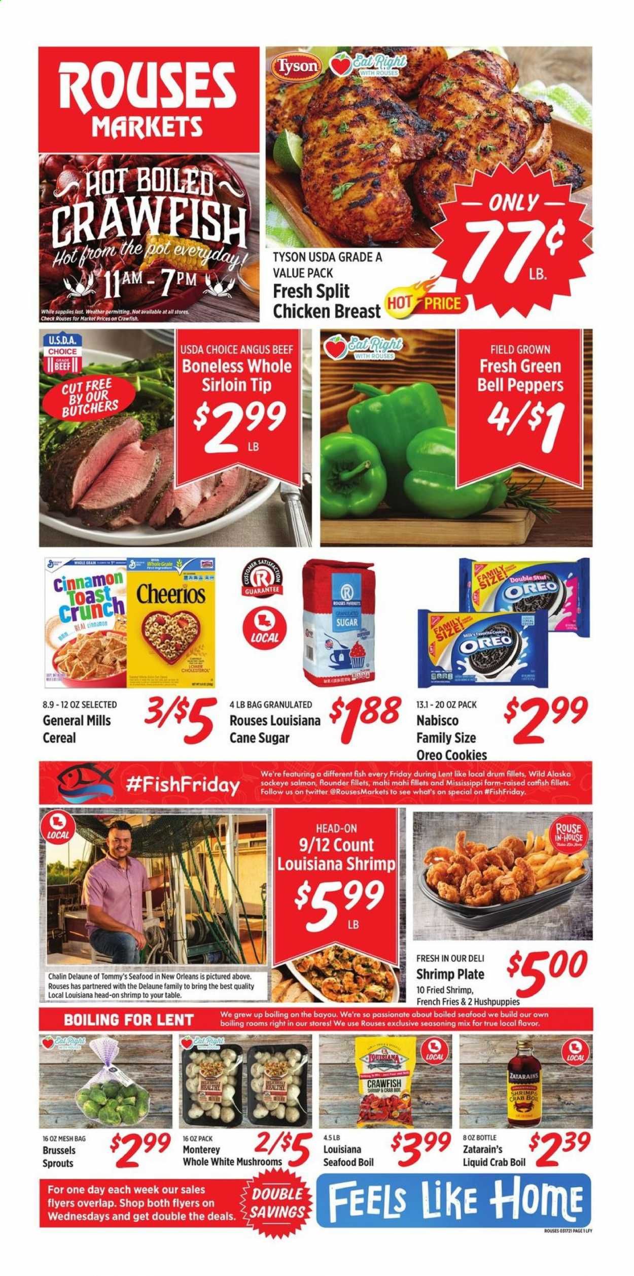 Rouses Markets (AL, LA, MS) Weekly Ad Flyer March 17 to March 24