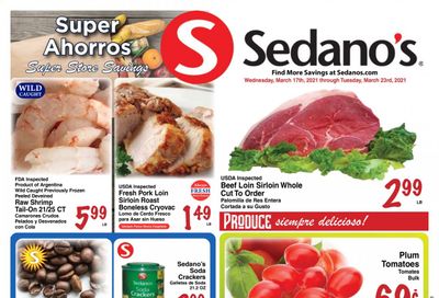 Sedano's (FL) Weekly Ad Flyer March 17 to March 23