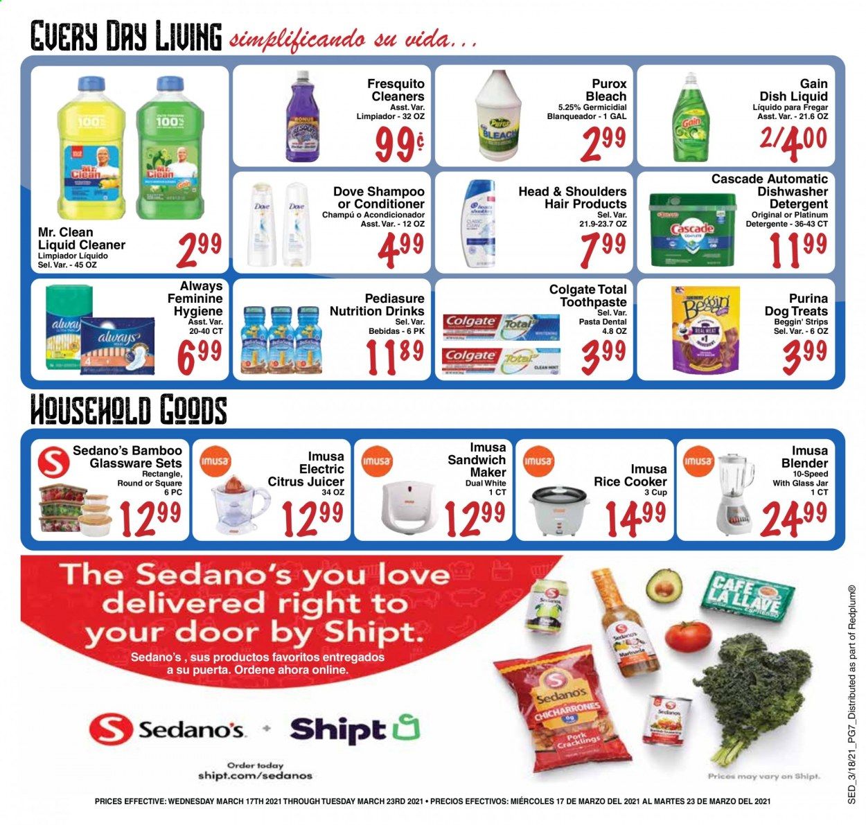 Sedano's (FL) Weekly Ad Flyer March 17 to March 23