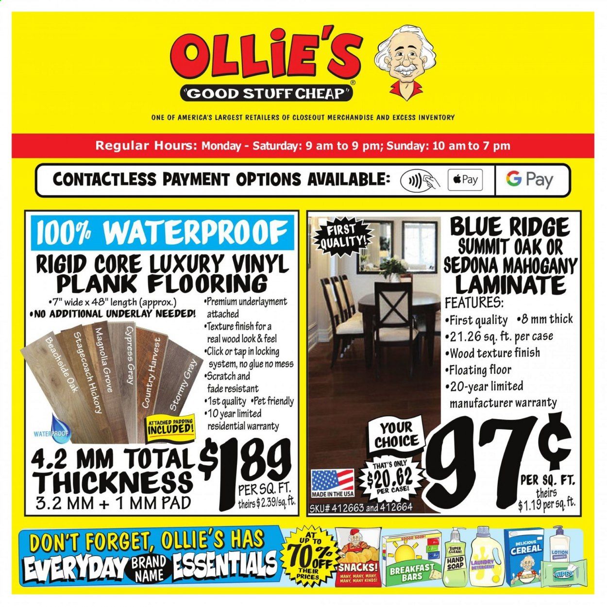 Ollie's Bargain Outlet Weekly Ad Flyer March 15 to March 24