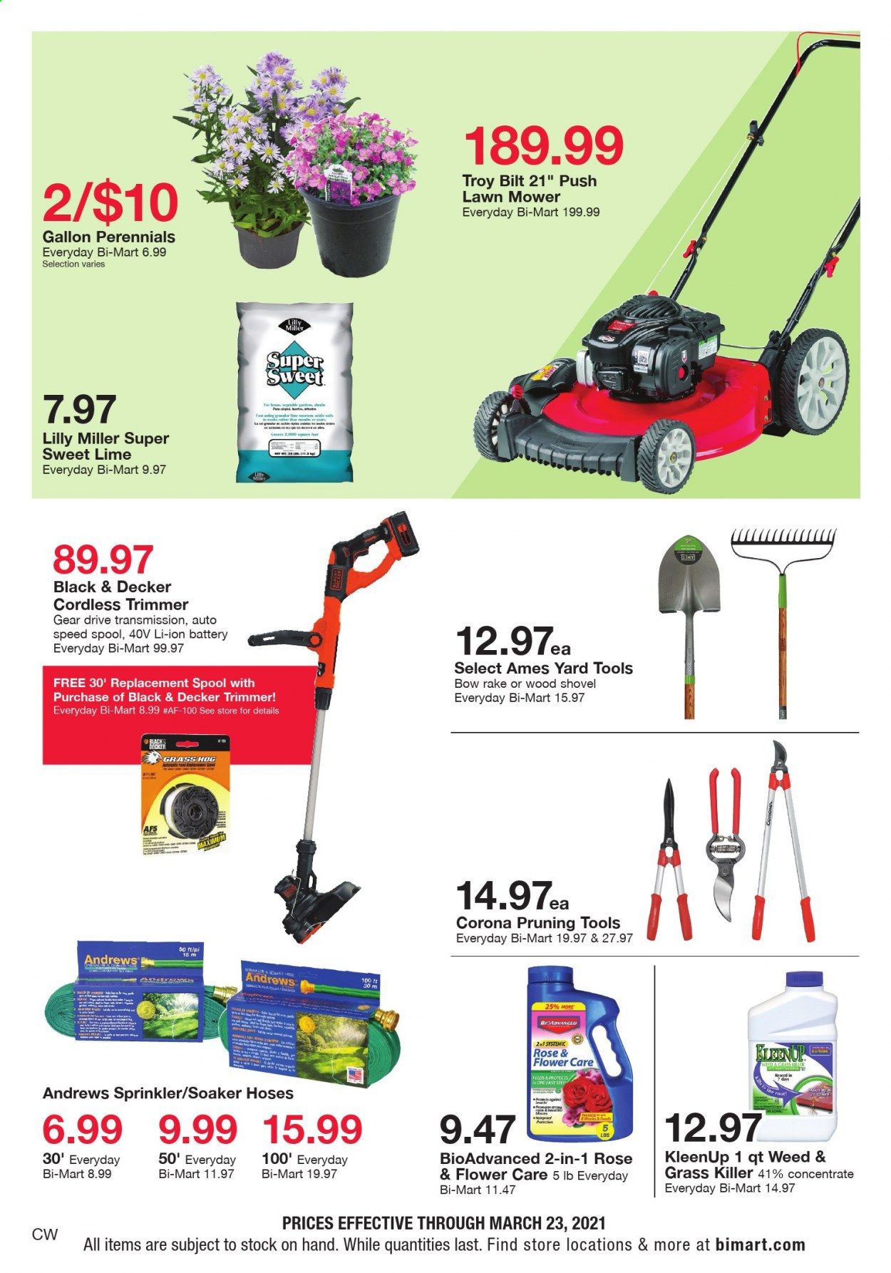 Bi-Mart Weekly Ad Flyer March 17 to March 23