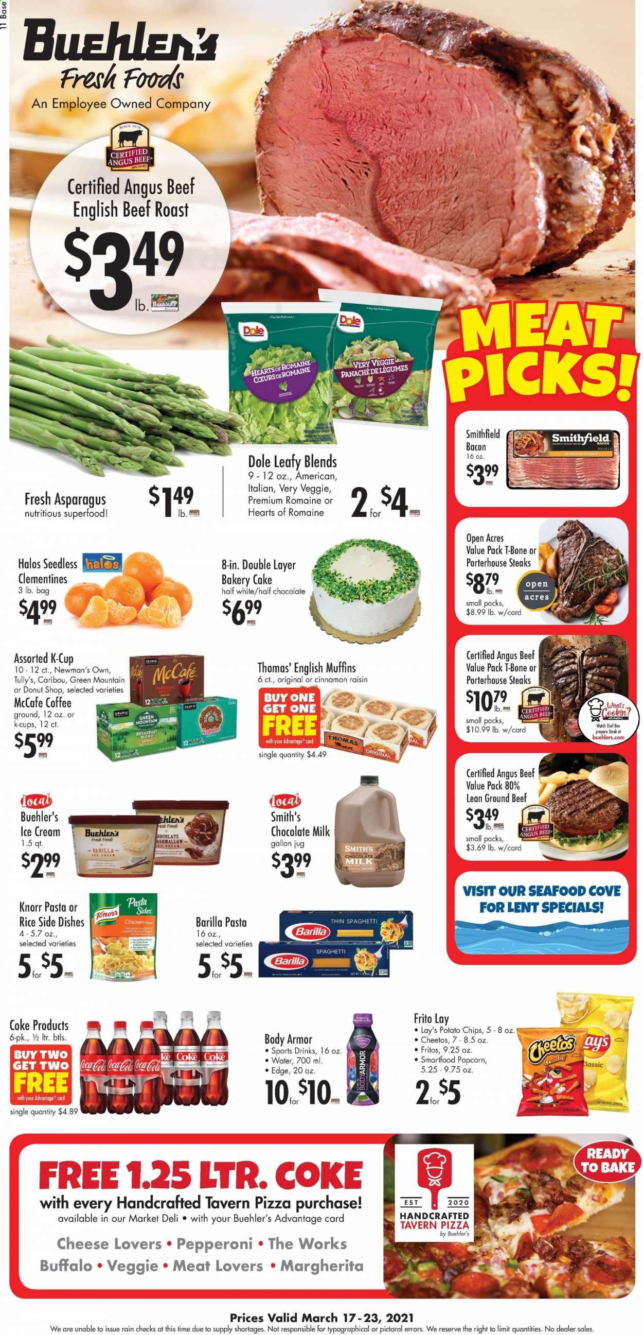 Buehler's Weekly Ad Flyer March 17 to March 23
