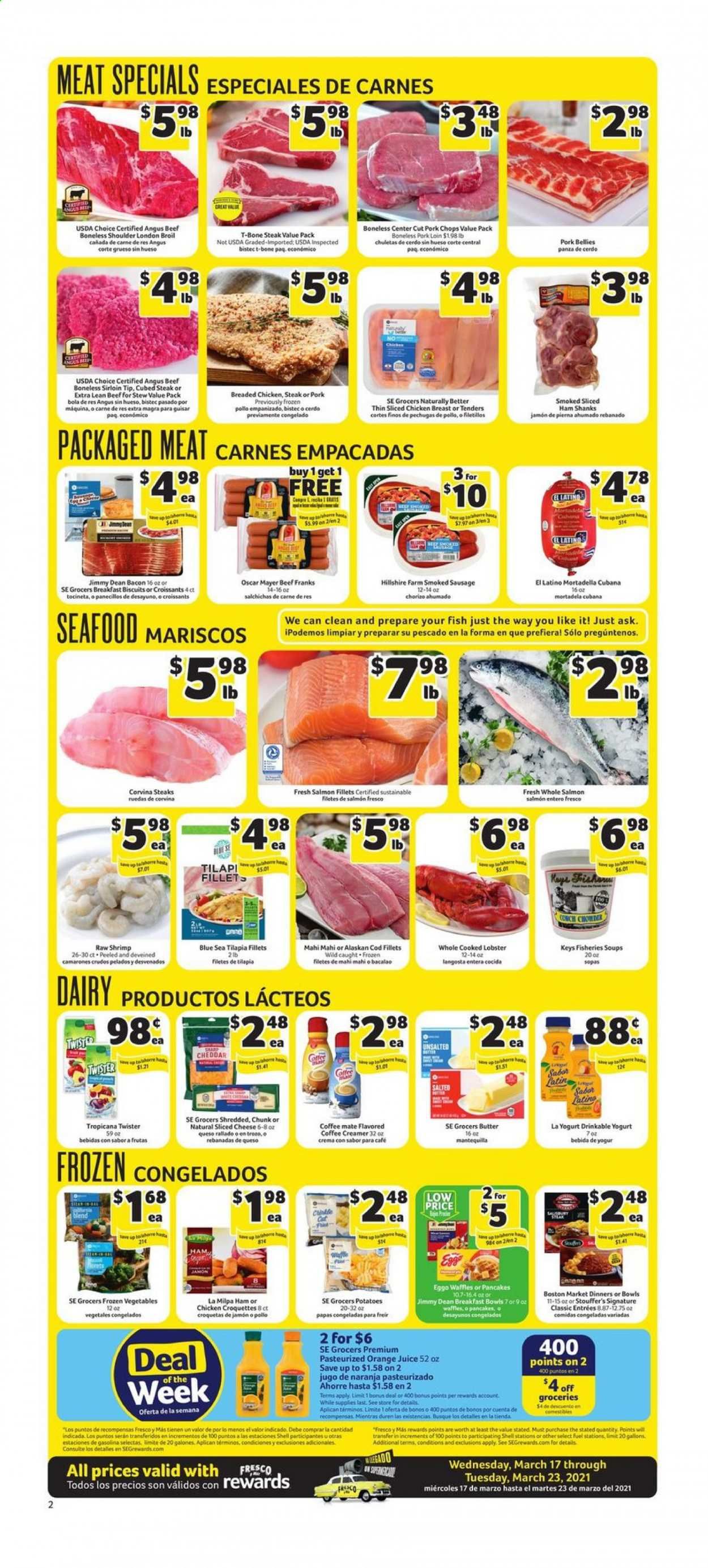 Fresco y Más Weekly Ad Flyer March 17 to March 23