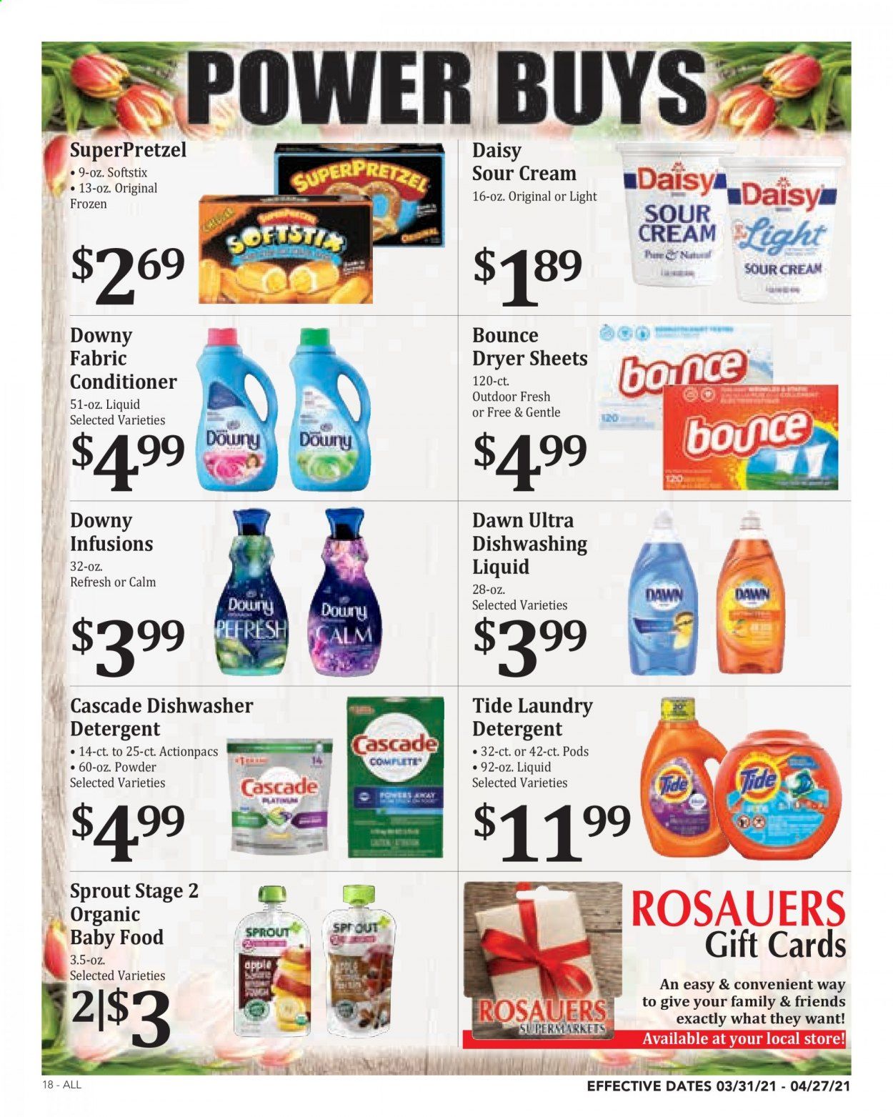 Rosauers Weekly Ad Flyer March 31 to April 27