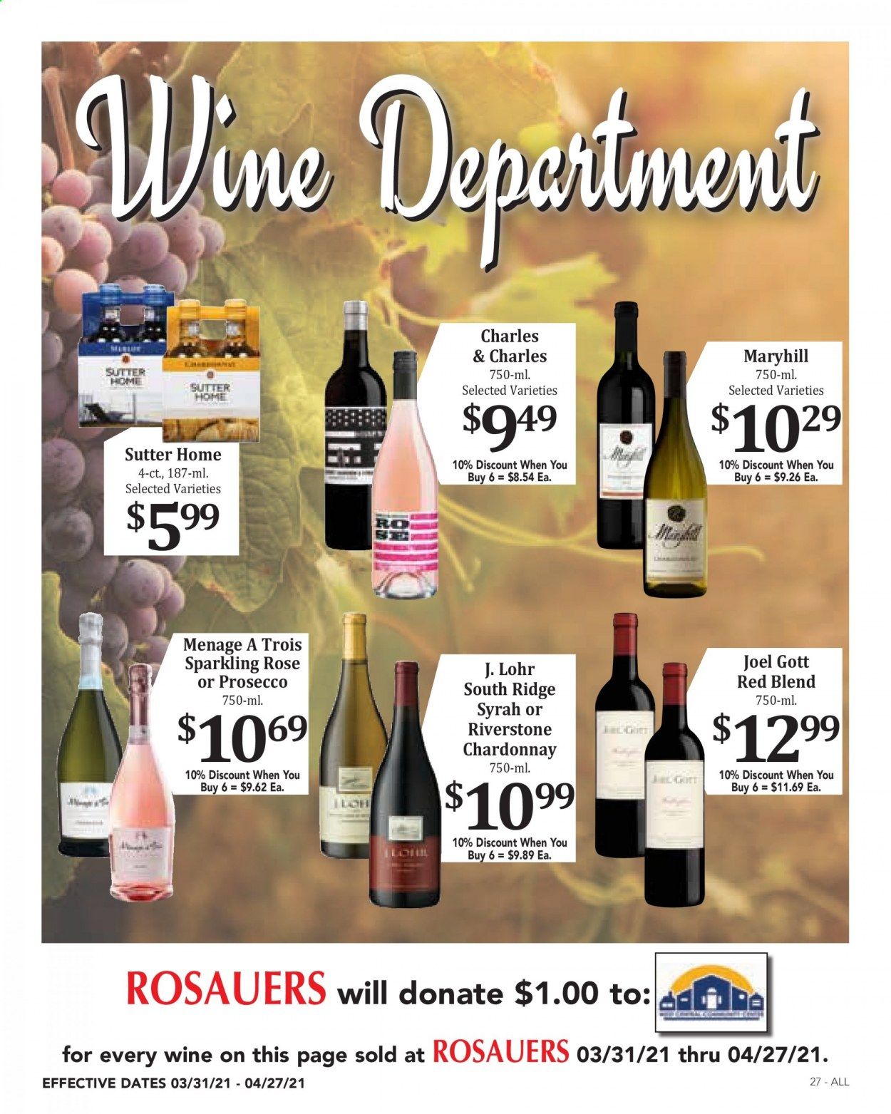 Rosauers Weekly Ad Flyer March 31 to April 27