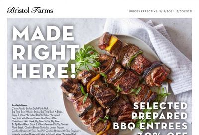 Bristol Farms (CA) Weekly Ad Flyer March 17 to March 30