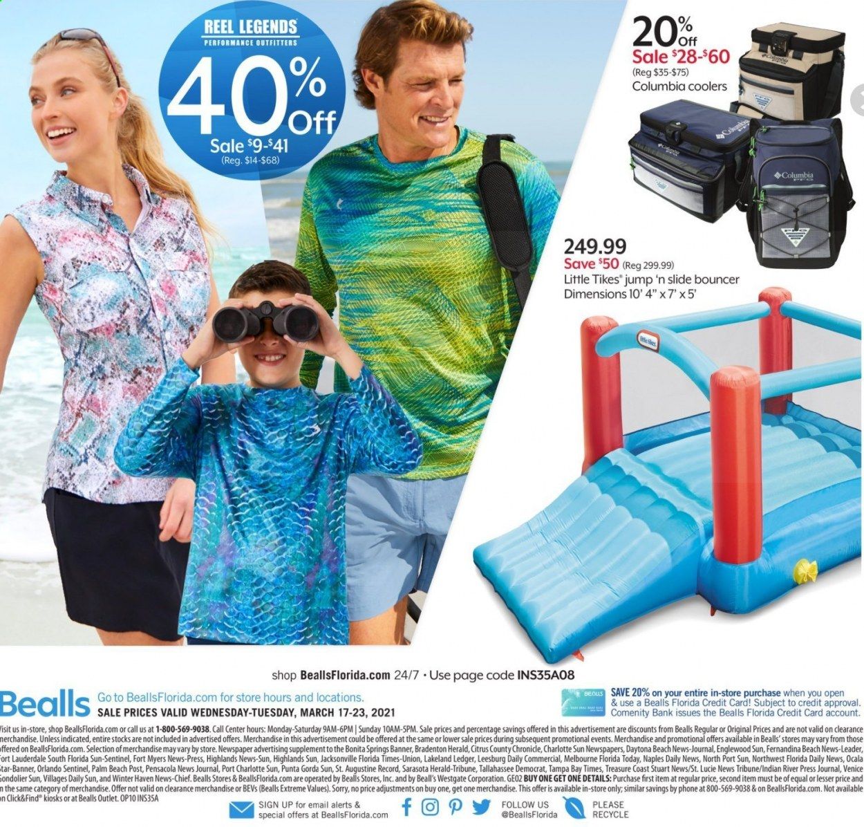 Bealls Florida Weekly Ad Flyer March 17 to March 23