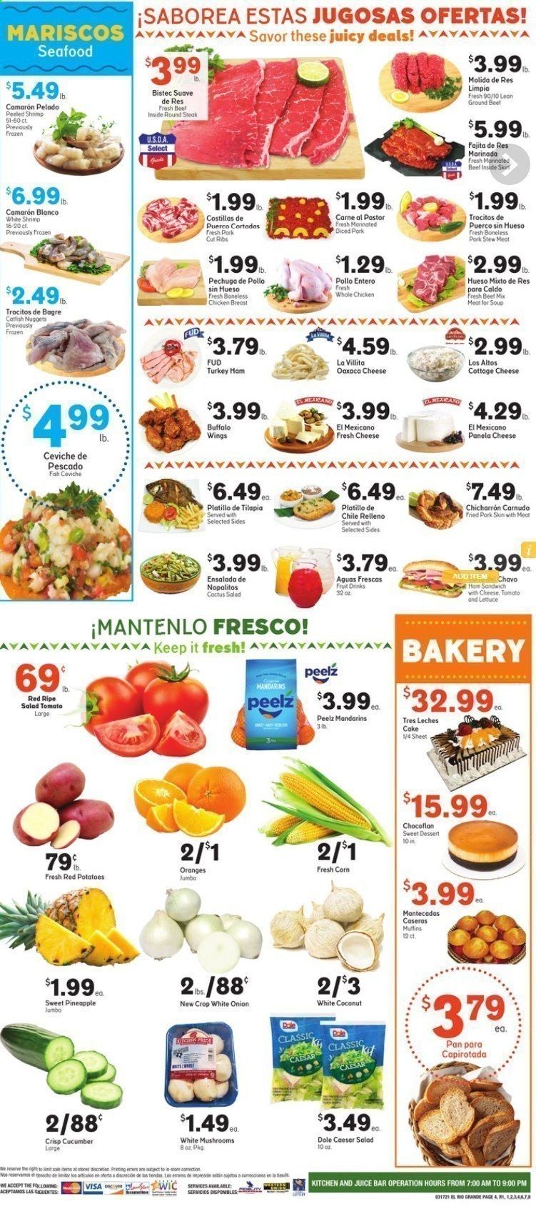 El Rio Grande (10, 21, 25, 30, 34, 53, 90) Weekly Ad Flyer March 17 to March 23