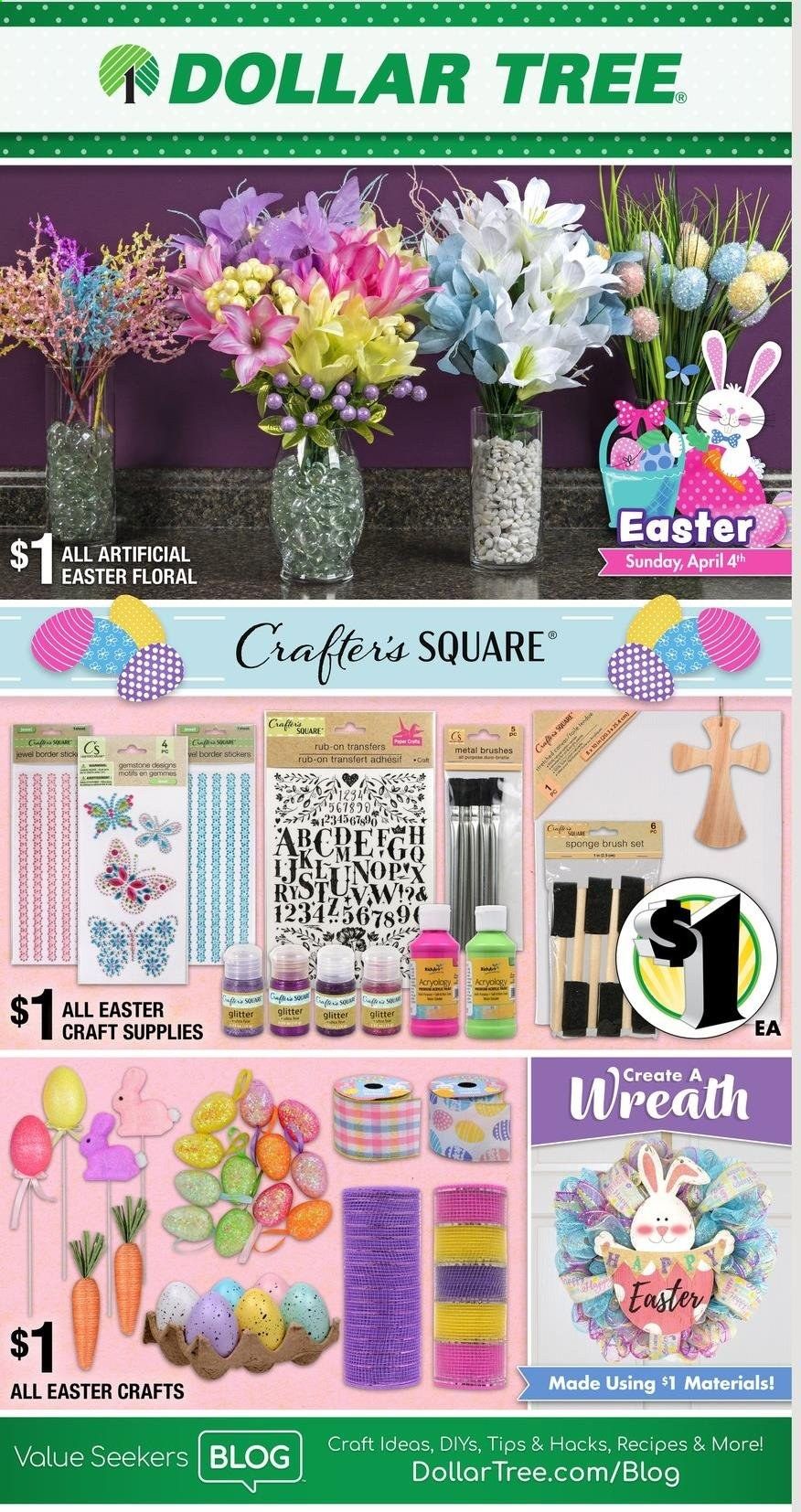 Dollar Tree Weekly Ad Flyer March 18 to March 27