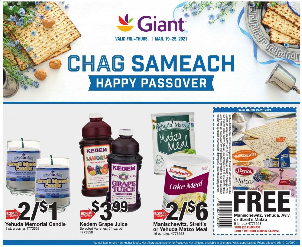 Giant Food Weekly Ad Flyer March 19 to March 25
