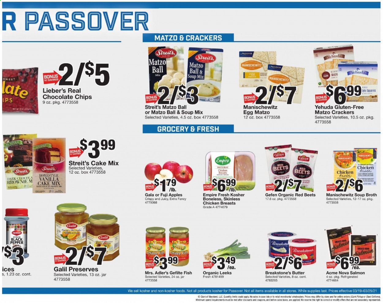 Giant Food Weekly Ad Flyer March 19 to March 25