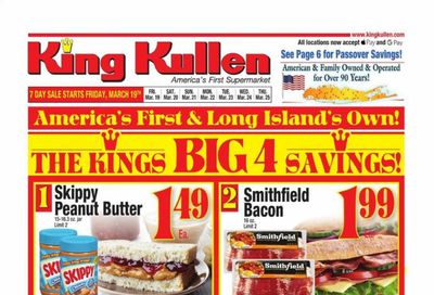 King Kullen Weekly Ad Flyer March 19 to March 25